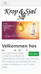 Mobile Screenshot of kropogsjaelhadsund.dk